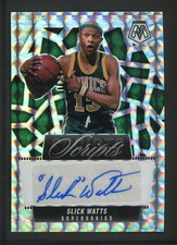2024-25 SLICK WATTS AUTO PANINI MOSAIC SCRIPTS SILVER AUTOGRAPHS