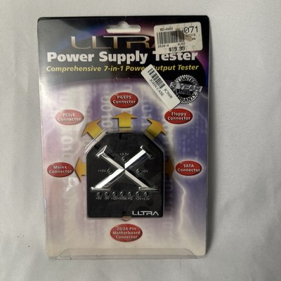 ULTRA Power Supply Tester - Comprehensive 7-in-1 Power Output Tester BRAND NEW
