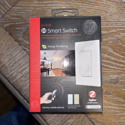 #ad GE In Wall EZ Smart Switch Zigbee 13877 Open Box $28.00