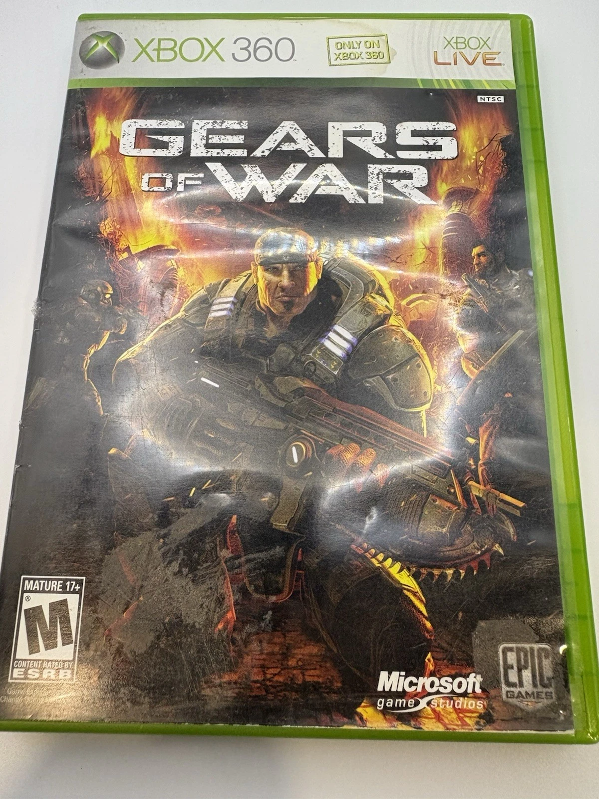 Gears of War Microsoft Xbox 360, 2006, Complete with Manual (G126)