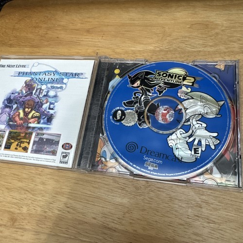 Sonic Adventure 2 (Dreamcast) CIB COMPLETE~ Sega DC 2001 Epic 3D Platformer - Picture 8 of 10
