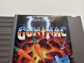 Gun-Nac Nintendo Entertainment System NES +Cut Box Case
