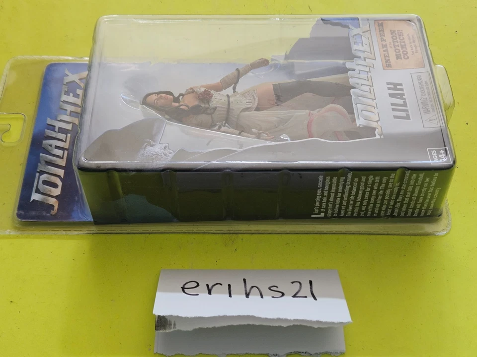 Figura de acción NECA Jonah Hex Lilah DC Comics Reel Boys 7" pulgadas TOTALMENTE NUEVA Foto 4 de 4