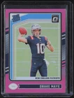 2024 Panini Donruss Optic Pink #229 Drake Maye RC Rookie