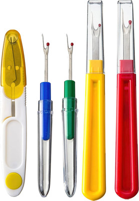 Seam Ripper and Thread Remover Kit for Sewing 2 Big 2 Small Stitch Ripper Tool a
