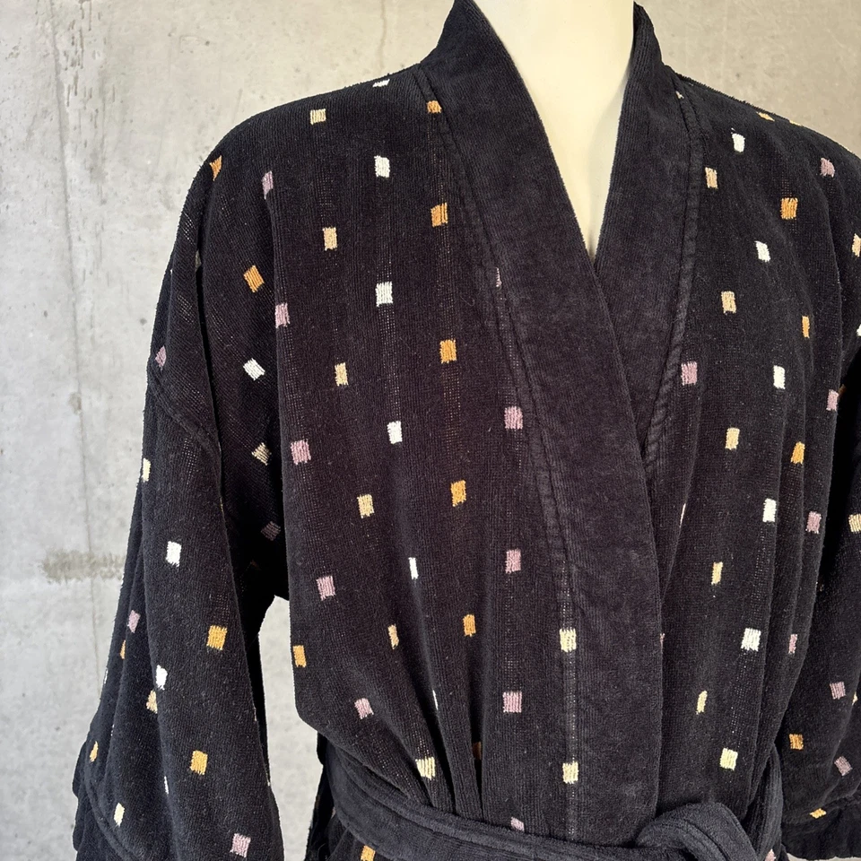 Ropa de dormir Izod para hombre bata de baño de felpa de peso pesado Foto 4 de 4