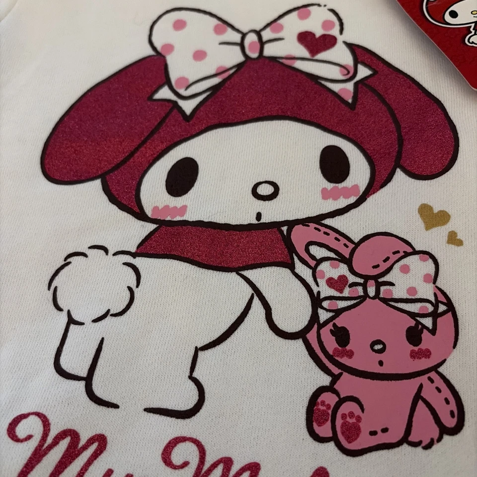 2016 Vestido Suéter Sanrio Girls Hello Kitty A Cuadros My Melody Talla 6/7 Nuevo Foto 2 de 4