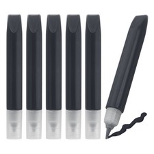 6 Pack Suncatcher Paint Pens, Black Sun Catcher Paint Pens 10ML Each
