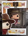 VAULTED Funko Pop! AMC: CARL GRIMES (Poncho) #388 The Walking Dead w/Protector