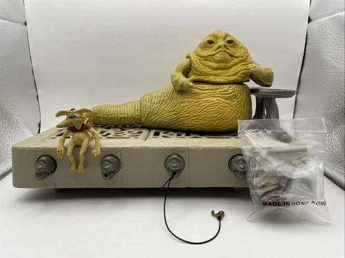 Star Wars 1983 Vintage Jabba The Hutt Playset 100% Complete Original Kenner ROTJ