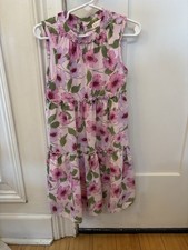 Gb Girls Floral Sleeveless Dress Size 5