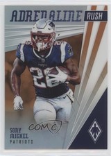 2019 Panini Phoenix Adrenaline Rush Orange 49/99 Sony Michel #17 0pm