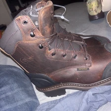 CHIPPEWA Logger Size 9 Wide Waterproof 400G ST 8" Men Work Boots 55053 MSRP $349