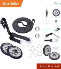 Dryer Repair Kit for Kenmore Whirlpool Amana Drum Roller Belt Idler Pulley