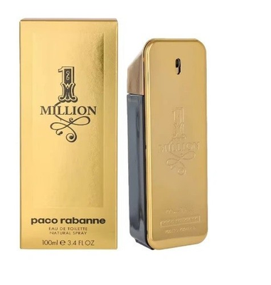 #ad #ad 1 Million by Paco Rabanne Eau De Toilette Men#x27;s 3.4 oz Spray New amp; Sealed $37.99