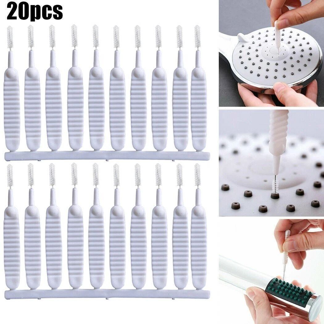 20 Pcs Gap Hole Anti Clogging Tiny Cleaning Brush Mini Shower Head