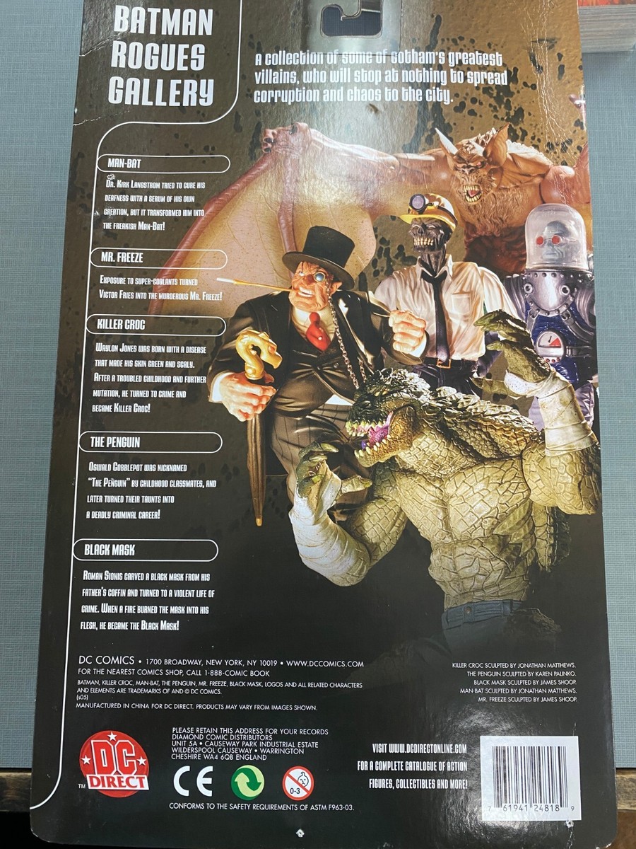 DC Direct Batman Rogues Gallery Secret Files The Penguin Action