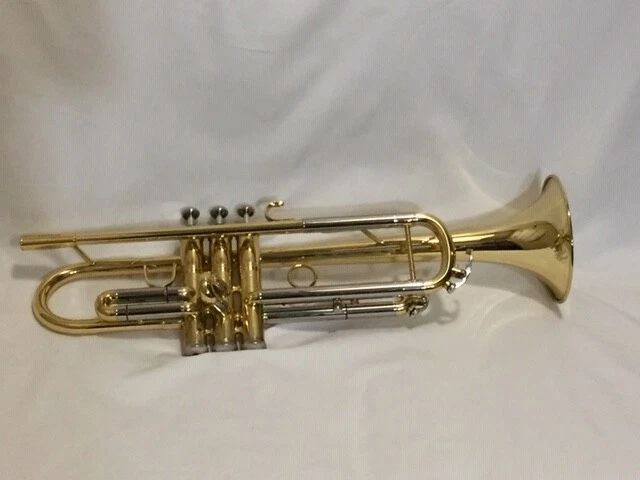Trumpet Chateau Ctr 28 student Bb Trumpet Brass Finish eBay