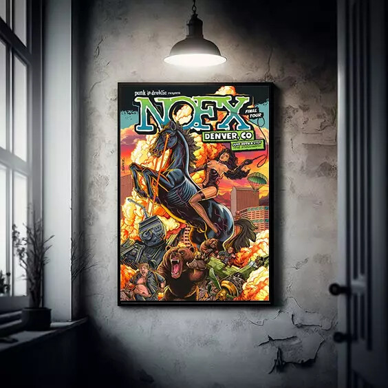 nofx ファイナルツアーポスター NOFX Final Tour Posters : r/nofx