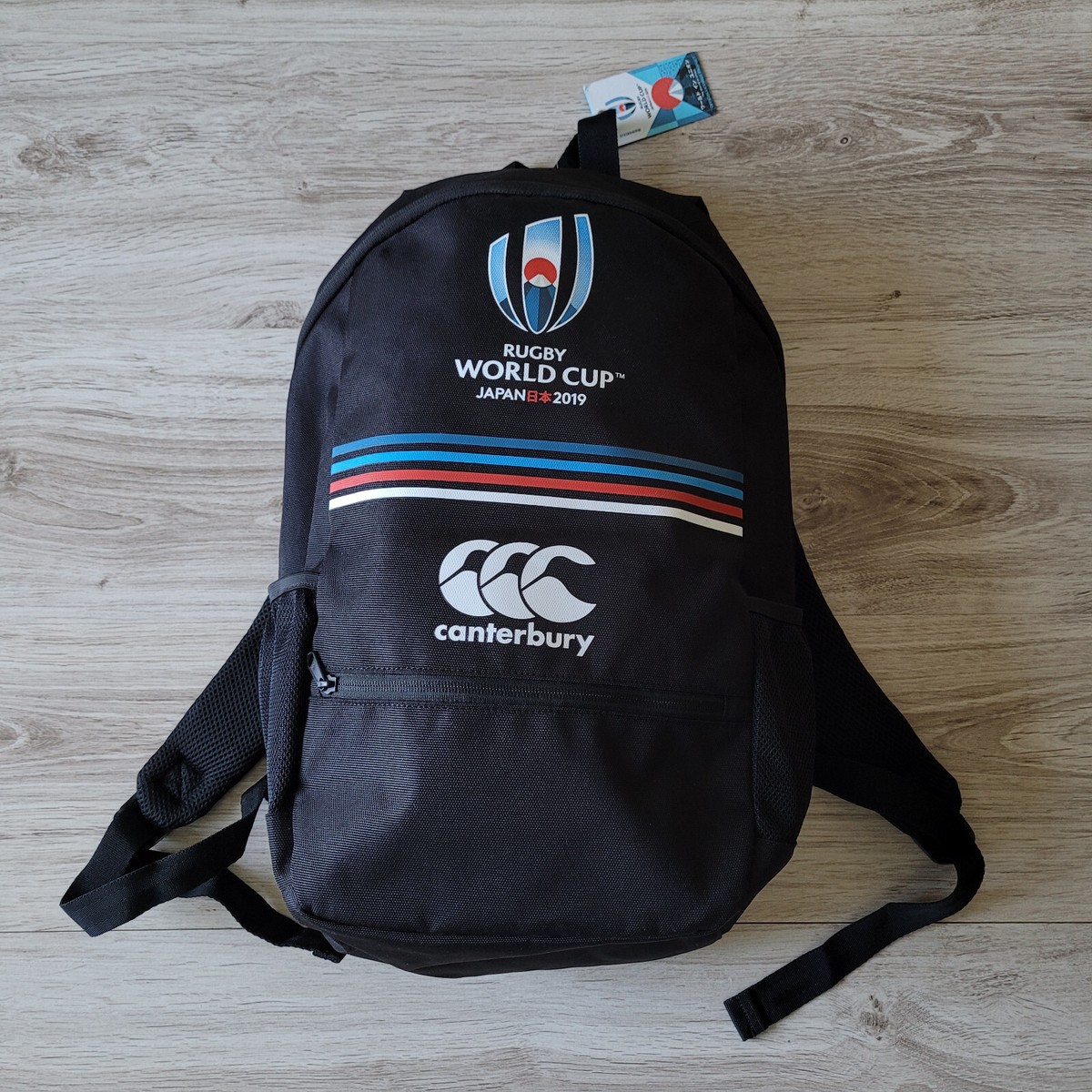 カンタベリー ラグビーワールドカップ2019 日本大会 バックパック NWT Canterbury Japan 2019 Rugby World Cup Event Logo Daypack
