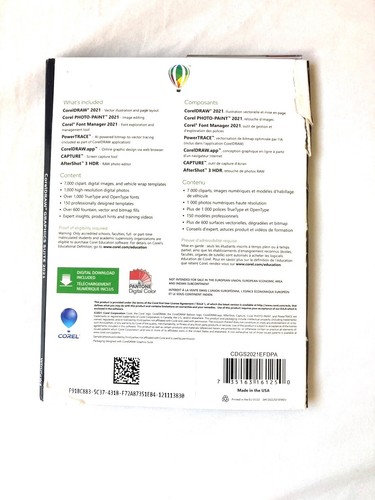 (Open Box) CorelDRAW Graphics Suite 2021 – Windows - Afbeelding 2 van 6