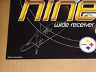 Hines Ward, Pgh Steelers, Signed Pgh Post-Gazette (Newspaper) Insert Poster