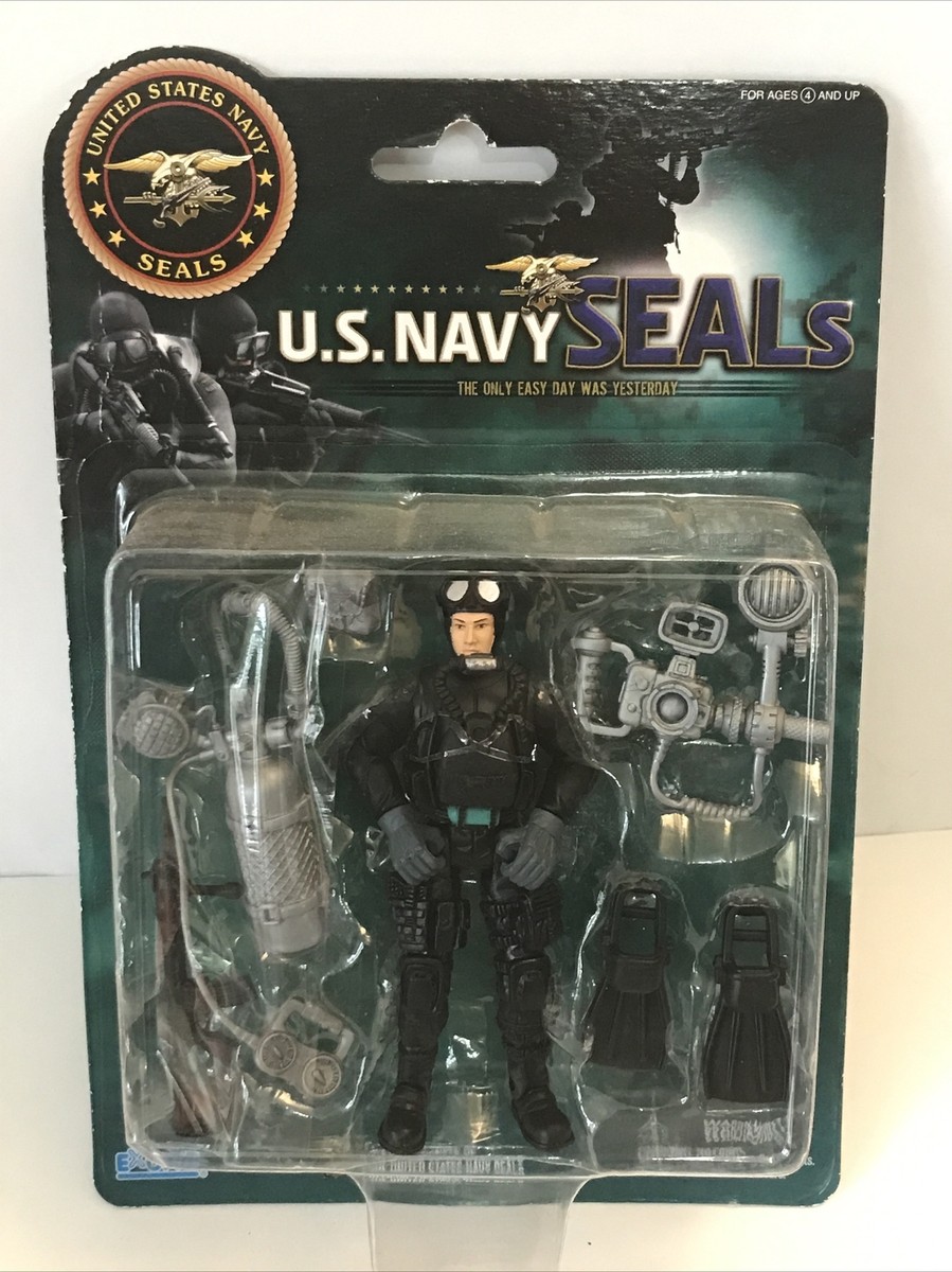New U.S. Navy Seals 3 3/4” Poseable Action Figure