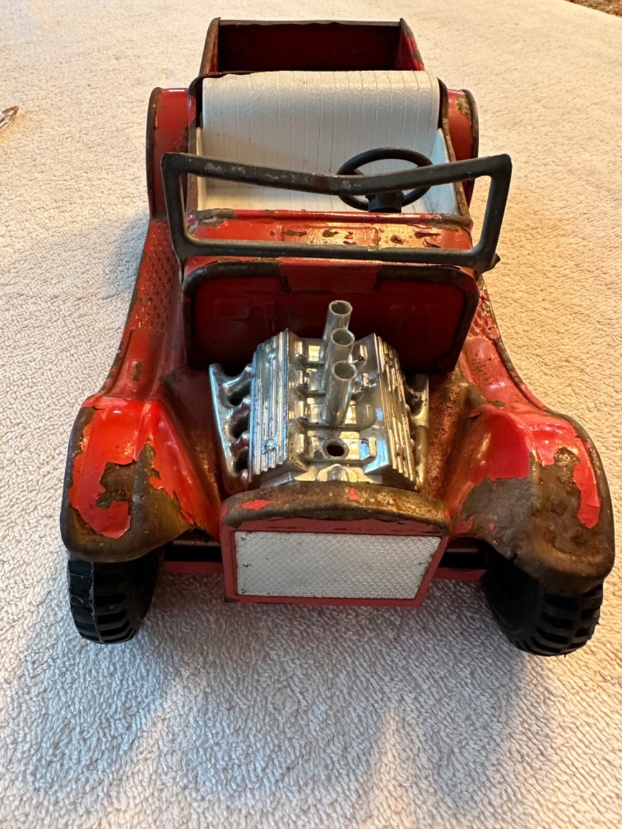 1960's Nylint Ford Roadster Coupe Tin Lizzy Hot Rod Pick-up
