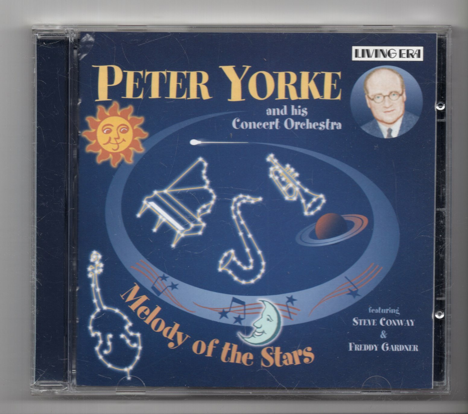 (JU894) Peter Yorke & His Orchestra, Melody Of The Stars - 2003 CD