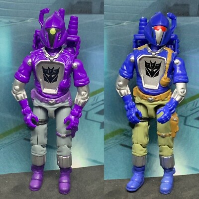 New Gi Joe Black Major Transformers Shockwave And Soundwave Bats