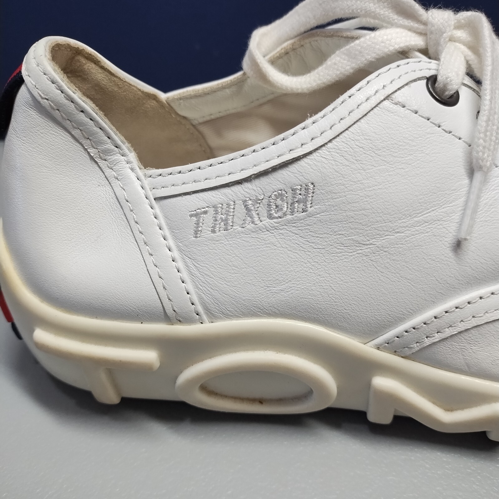 Tommy Hilfiger Gigi Haded Sneakers Womens Sz 6.5 White Round Toe Comfort Lace Up thumbnail 8