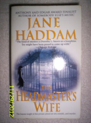 The Headmaster's Wife - Englische Ausgabe - Jane Haddam - SEHR GUT !!!!!!