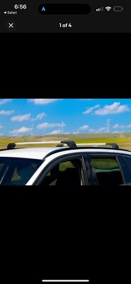 Silver Roof Rack Cross Bars For Volvo XC90 2016-2020