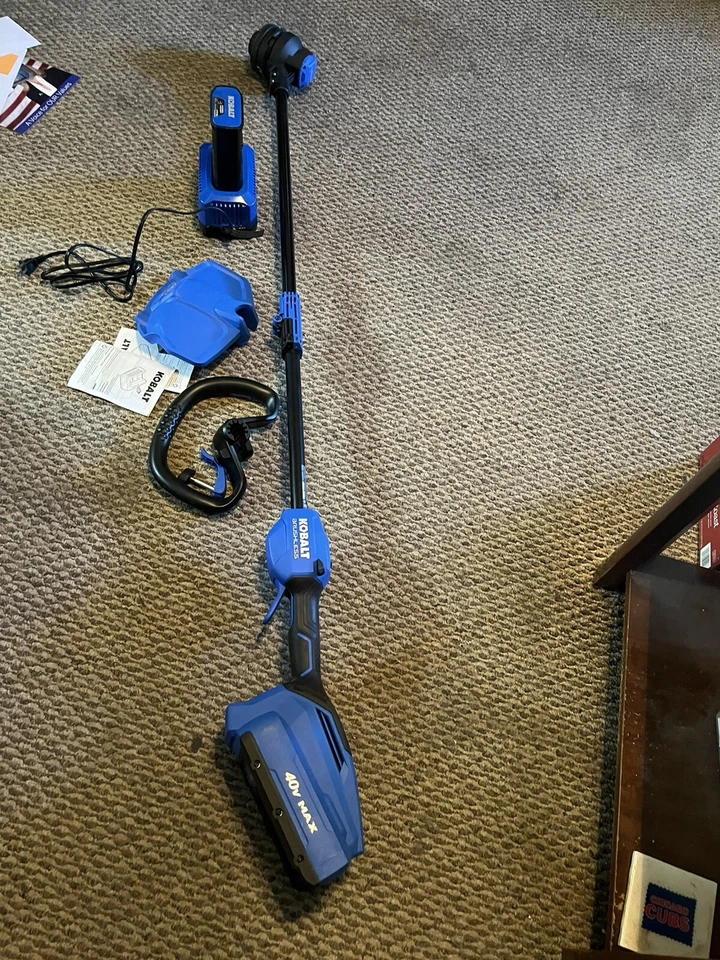 Kobalt Max Cordless String Trimmer - Blue 40v new tool only - Image 2 of 4
