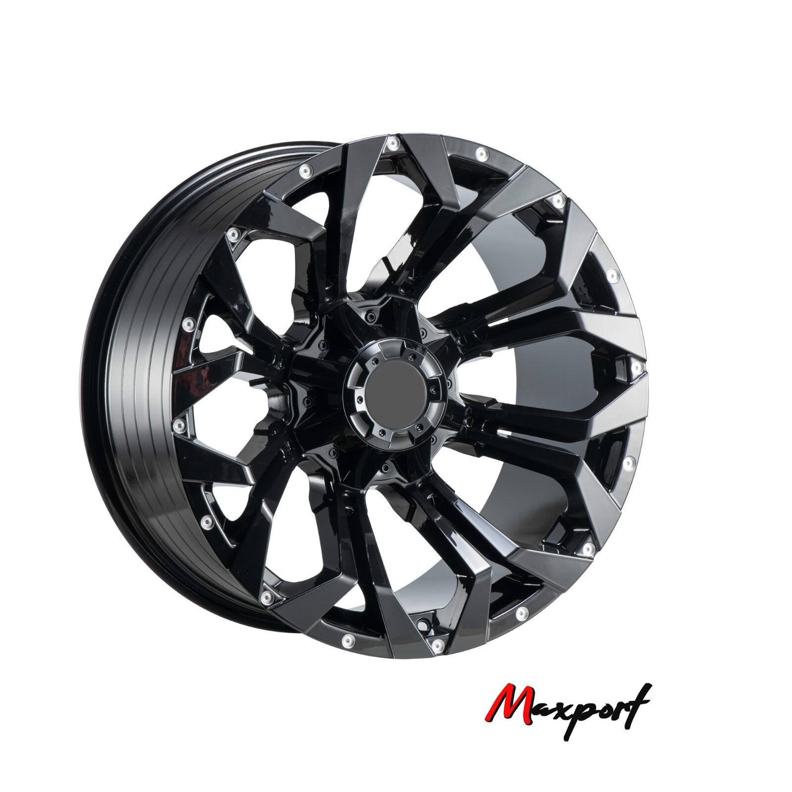 6x135/6x5.5 (24mm) Size 20x10 Black Alloy Rim Wheel for Silverado F