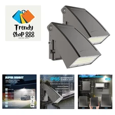 LED Wall Pack Light: 40W 5200lm  Listed Full Cut Off Wall Pack Led Exterior L...