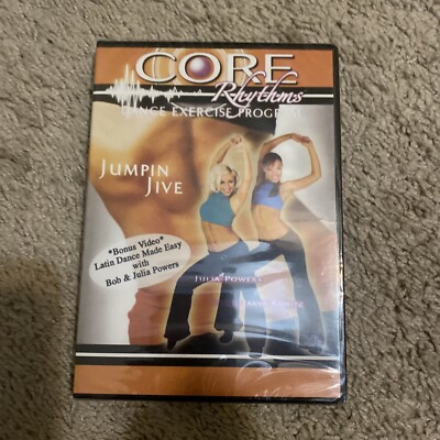 CORE RHYTHMS Dance Exercise Program JUMPIN JIVE /Bonus Video Latin Dance Mad...
