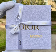Dior gift box with ribbon tissue paper