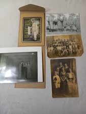 VINTAGE LOT, OLD PHOTOS, MILITARY Men IN UNIFORM