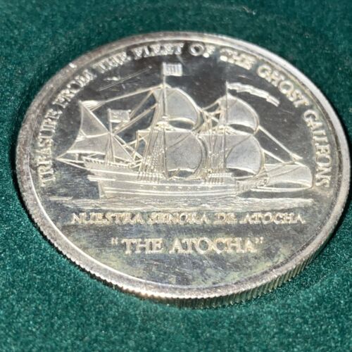 1oz Fine Silver Shipwreck-Treasure From The Atocha- Mel Fisher’s Silver - Picture 3 of 14