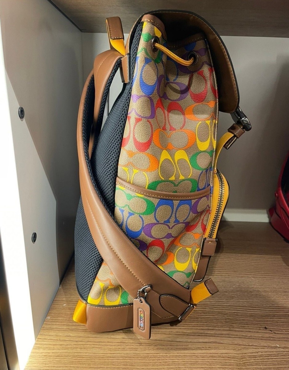 COACH BACKPACK C9845 コーティングキャンパス MULTI 【公式通販】