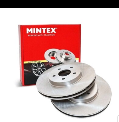 Mintex Front Brake Discs Vented 297mm Pair - MDC2184