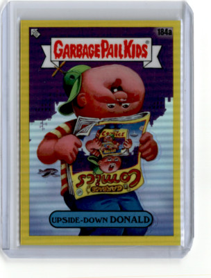 2022 Topps Chrome Garbage Pail Kids S5 #184a Upside Down Donald
