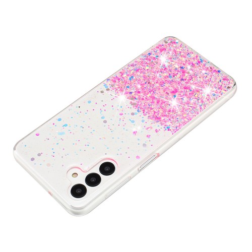 For Samsung Galaxy A15 A05S A55 A54 A14 A35 Glitter Sparkle Luminous Clear Case - 第 6/41 張圖片