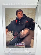 JERRY GLANVILLE SIGNED 1991 PRO LINE PORTRAITS #57 CARD ATLANTA FALCONS