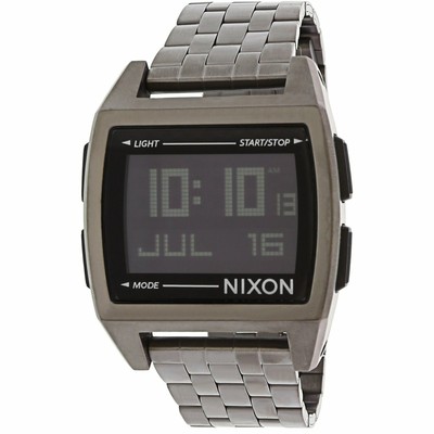 nixon base silver