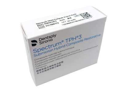 Dentsply Sirona TPH 3 A3 Light-cure Restorative Composite 20x Compules/Pk USA