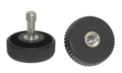 Desmond 2 x Long Screw 1/4'' Camera Body/Tripod/Bracket Male & Female Threads