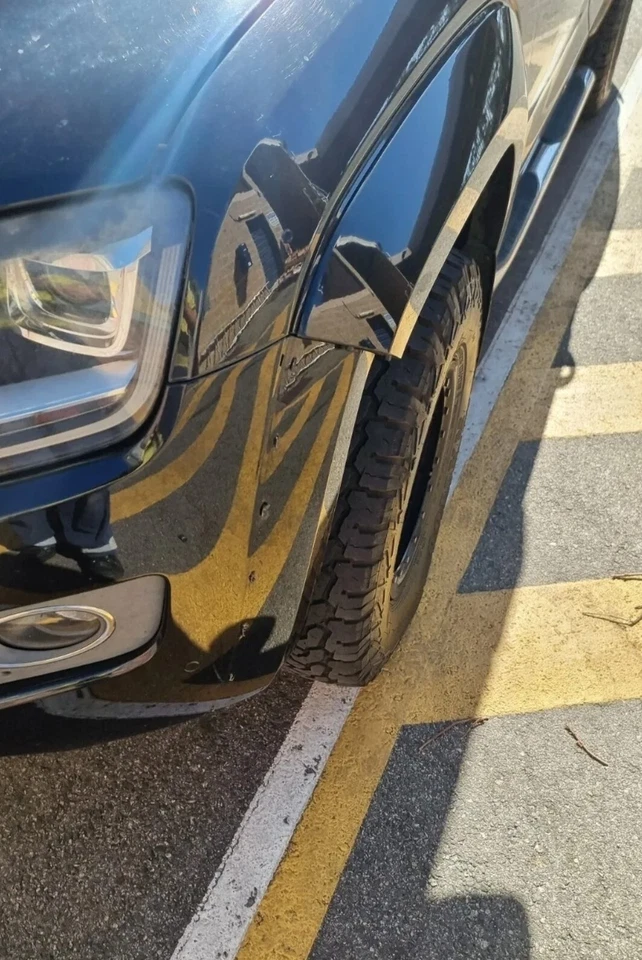 FRONT BUMPER BAR FLARE PAIR HAND SIDE FOR VOLKSWAGEN AMAROK 2H 2012-ONWARDS - Image 2 of 2