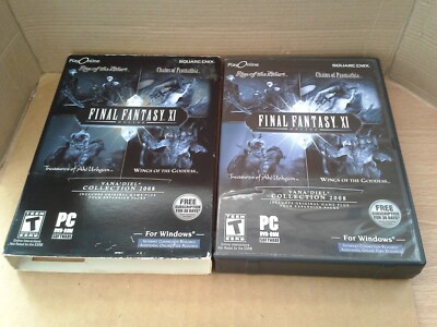 Final Fantasy XI PC Game Expansions Online Vana'diel Collection 2008.Working.VGC